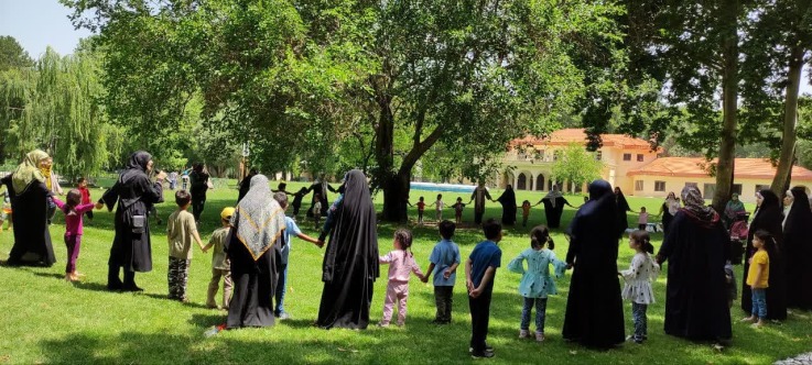 اردوی مادر کودک طبیعت کانون سرزمین ایرانیان